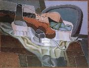 Juan Gris, The Still life having table and armchair